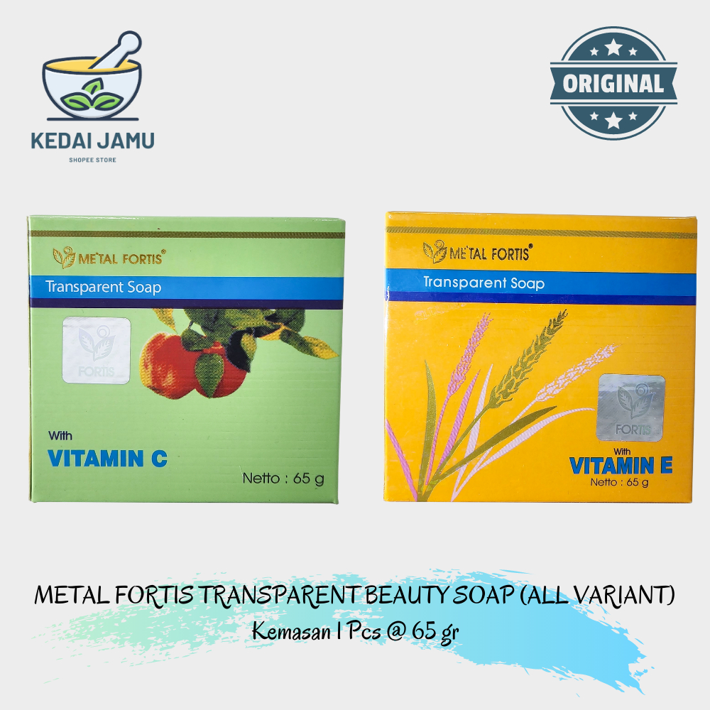 Sabun Metal Vortis Vitamin C dan Vitamin E