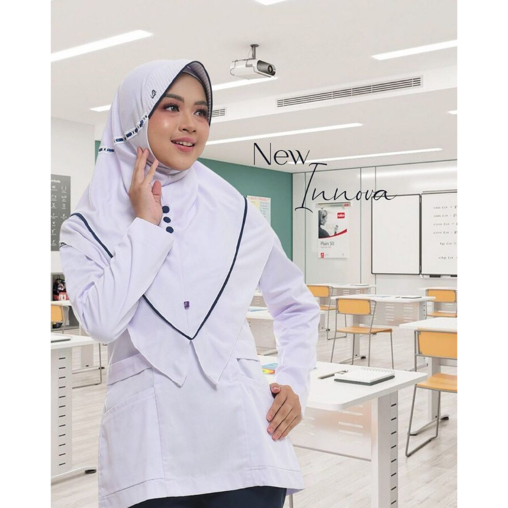 Kerudung Sekolah New Innova | Kerudung Sekolah Rabbani | Kerudung Rabbani Original | Kerudung Sekola