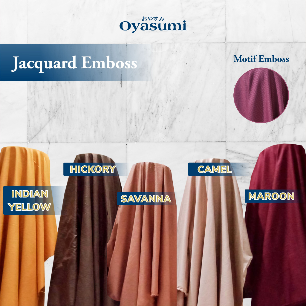 Oyasumi Sprei Emboss Polos Sprei Jacquard Embos Premium