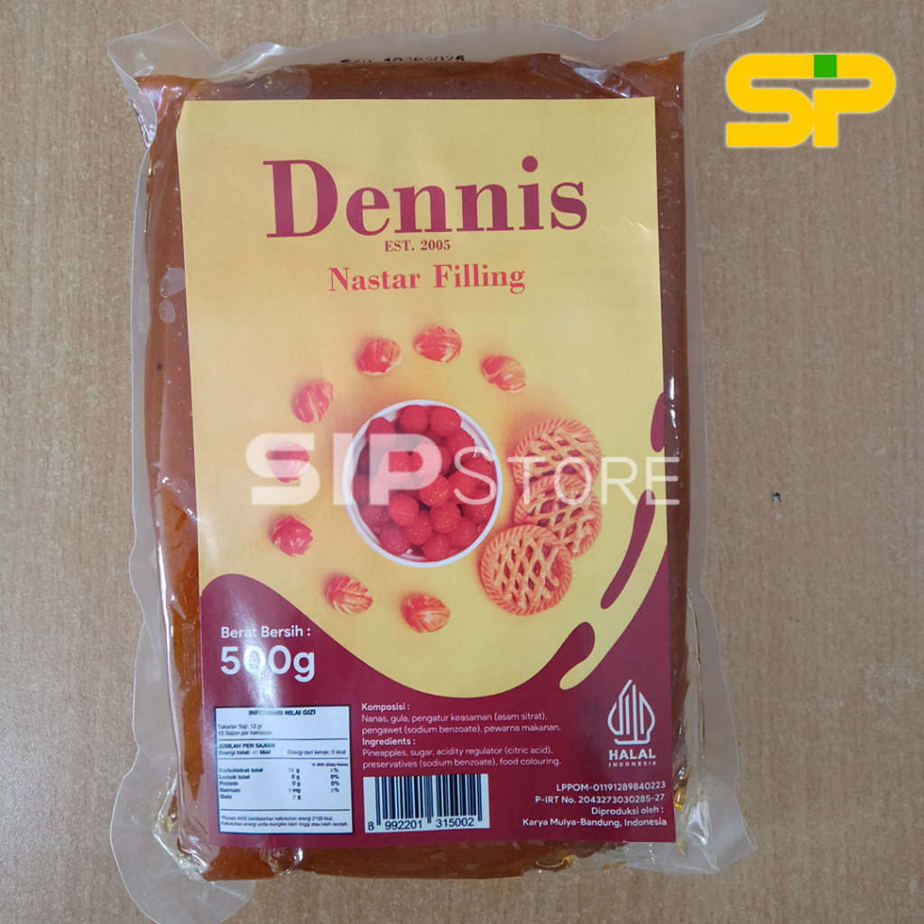 Dennis Selai Nastar / Selai Nanas @500gr / Selai Nastar Dennis