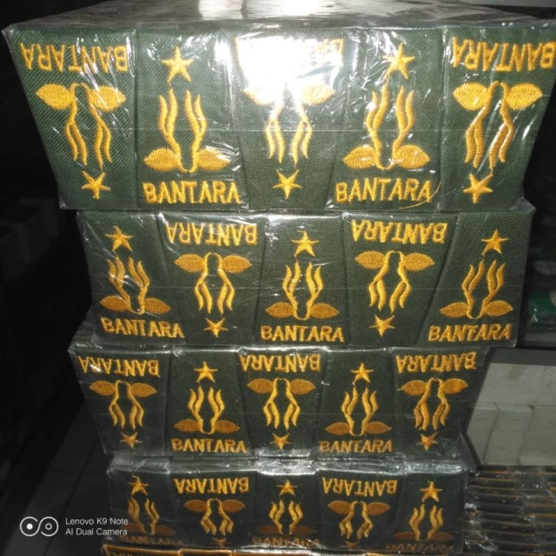 BANTARA BORDIR  sepasang