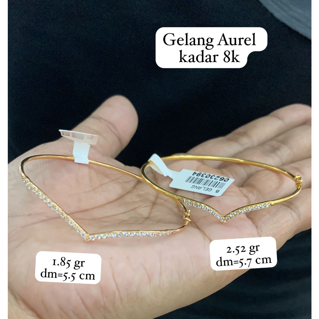 GELANG AUREL KADAR 8K