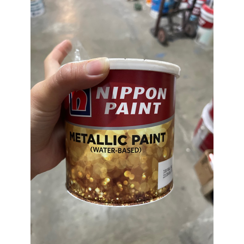 metallic paint nippon paint cat emas 1kg