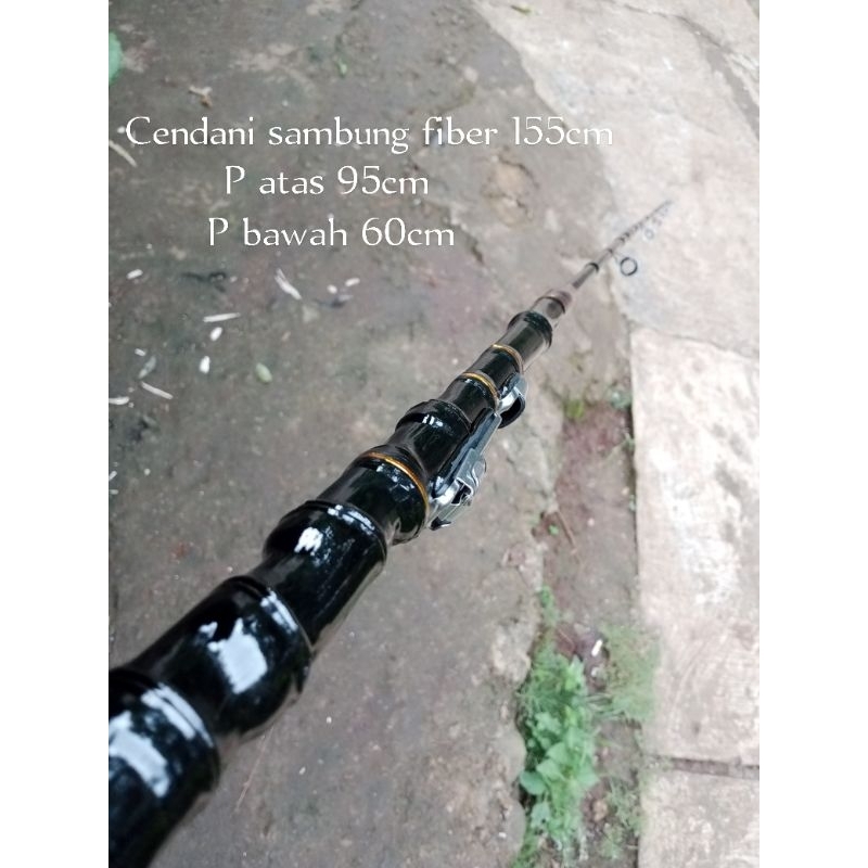 Joran cendani sambung fiber lentur