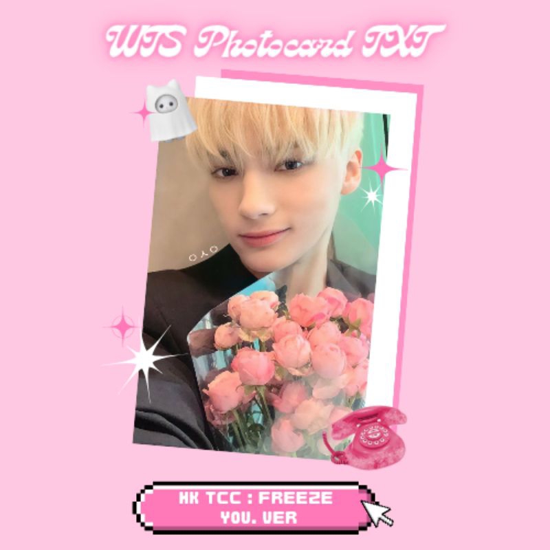 [Ready] Photocard  Tomorrow X Together TXT TCC : Freeze You. Ver Hueningkai