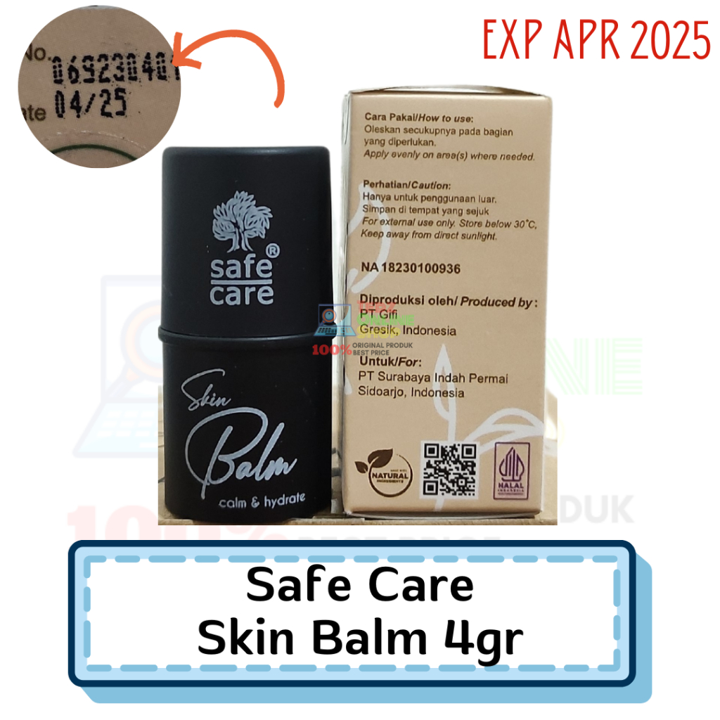 Safe Care Skin Care Balm