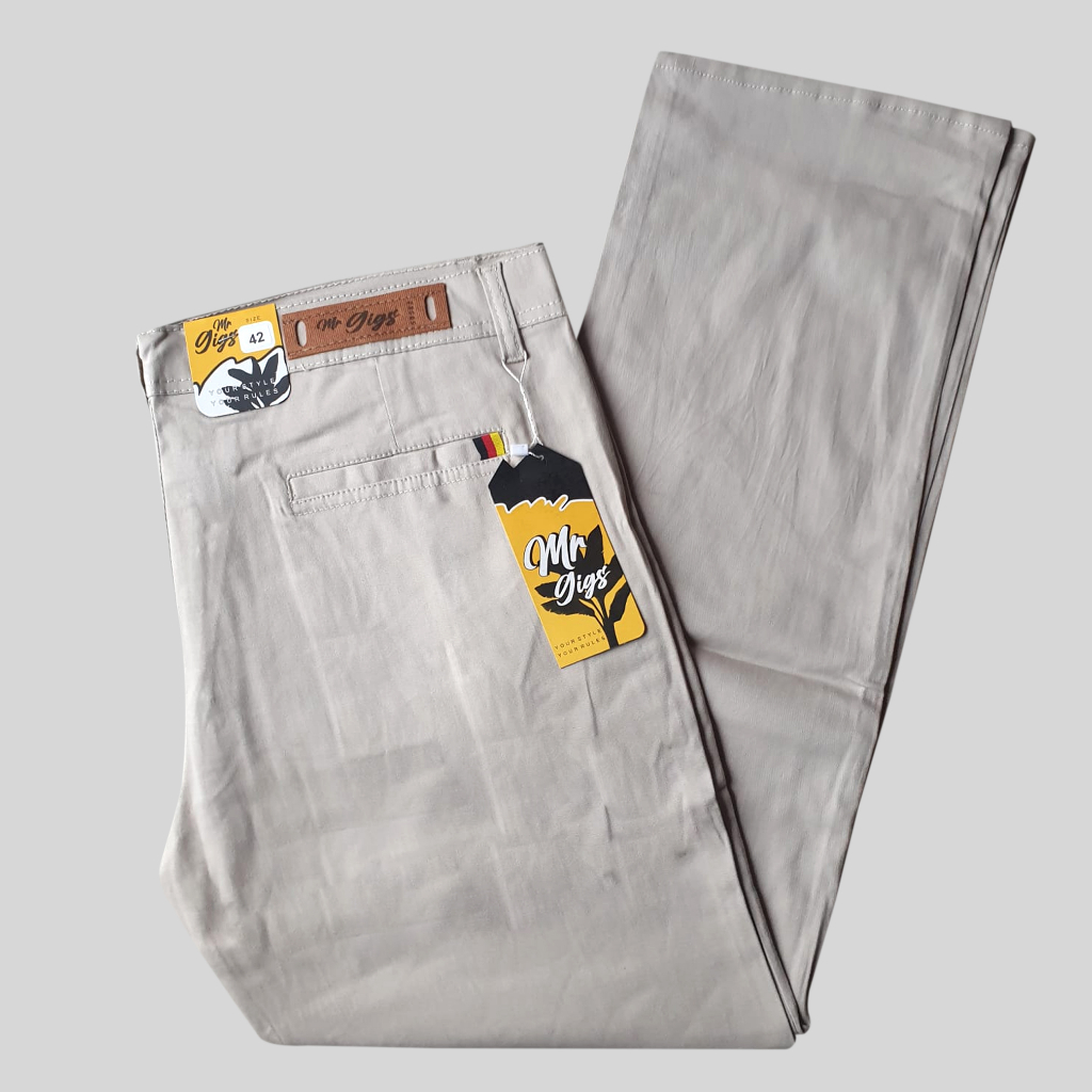 BIG SIZE JUMBO Celana chinos mr gigs panjang pria 39 sampai 50 berkualitas premium terbaru nyaman hallus