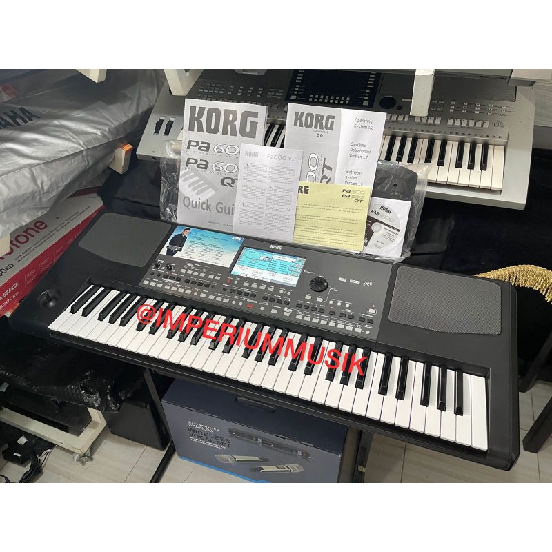 KEYBOARD KORG PA 600 VERSI 2 SEGEL ATAS BAWAH ISTIMEWAH
