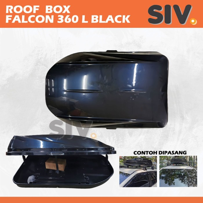 Roof Box Mobil Atas Bagasi Mobil 360L Roof Box Mobil Universal