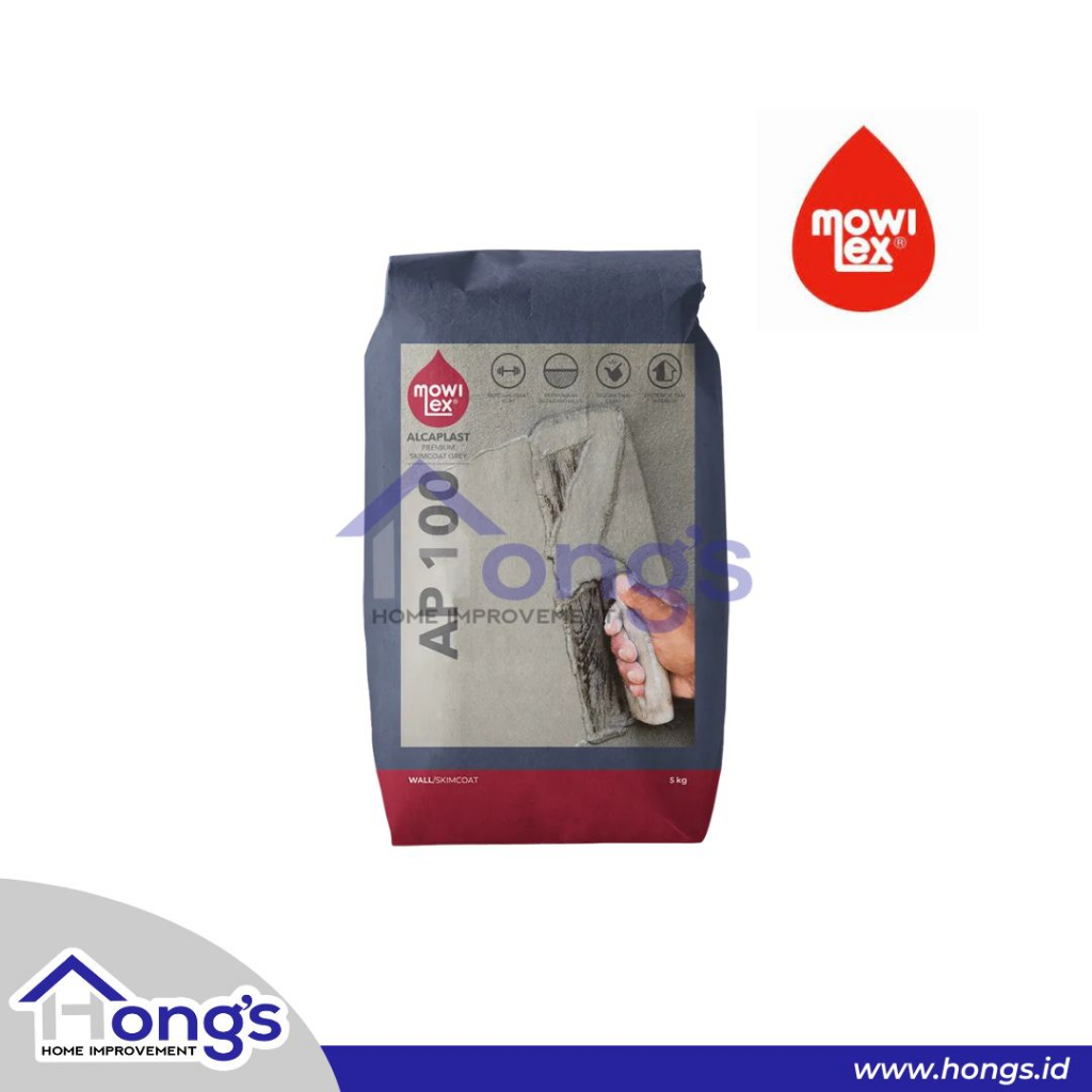 Semen Instan / Skimcoat Alcaplast 5 Kg ALCAPLAST SKIMCOAT GREY AP 100 5 KG