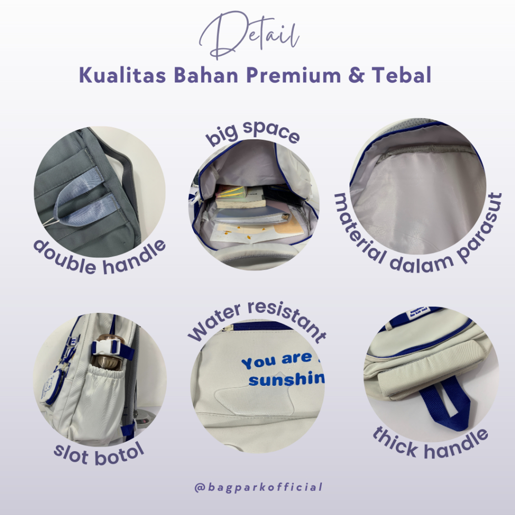 PREMIUM MATERIAL / TAS KOREA FASHION / RANSEL KOREA PREMIUM TRENDY / TAS KOREA IMPORT / RANSEL SEKOLAH ANAK PEREMPUAN KOREA FREE PIN BROSS + BONEKA TERMURAH!
