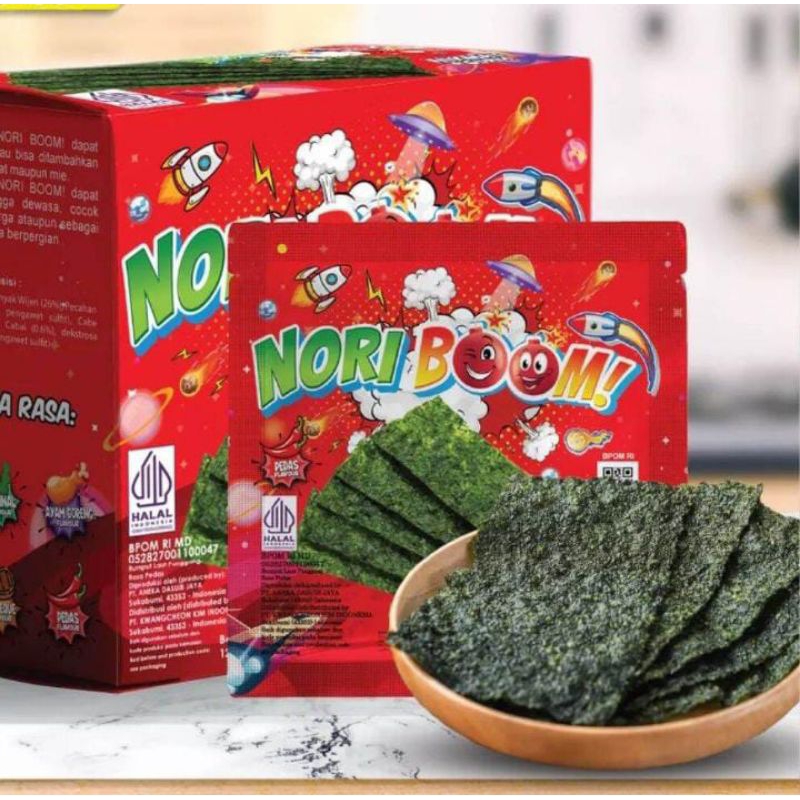 

oleh oleh nori boom 1 box isi 12pcs