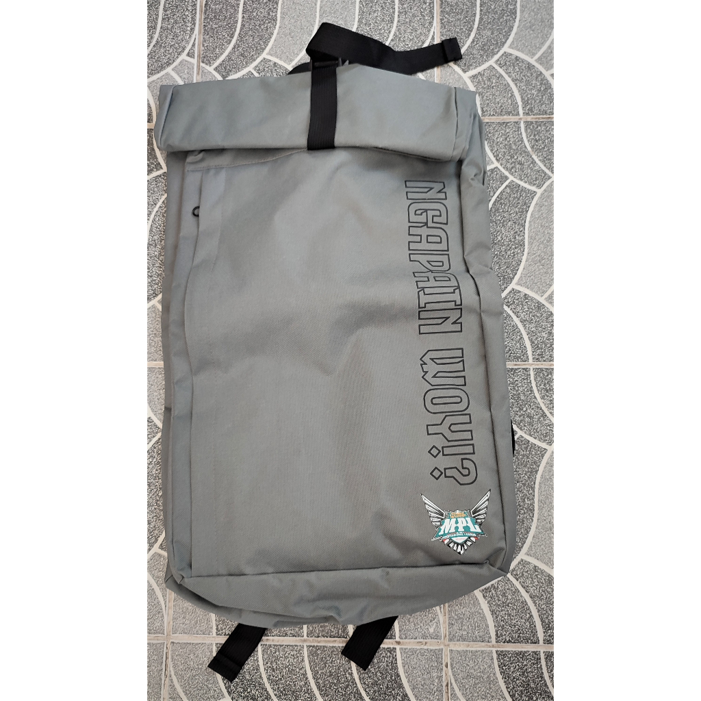 TAS MPL Indonesia Mobile Legend Ngapain Woy Rolltop - Grey