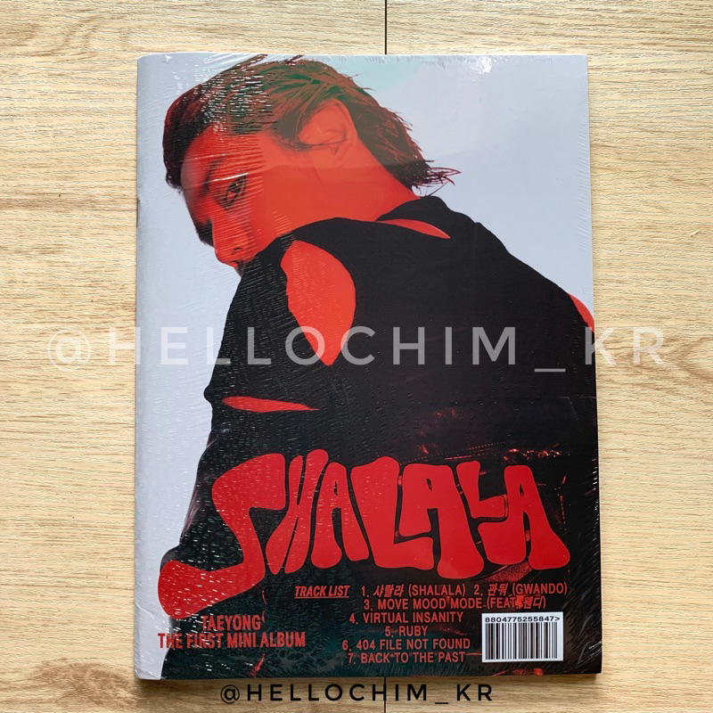 NCT TAEYONG ALBUM SHALALA THORN VER SALE NO POSTER