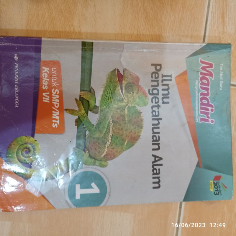 buku bekas IPA kelas8