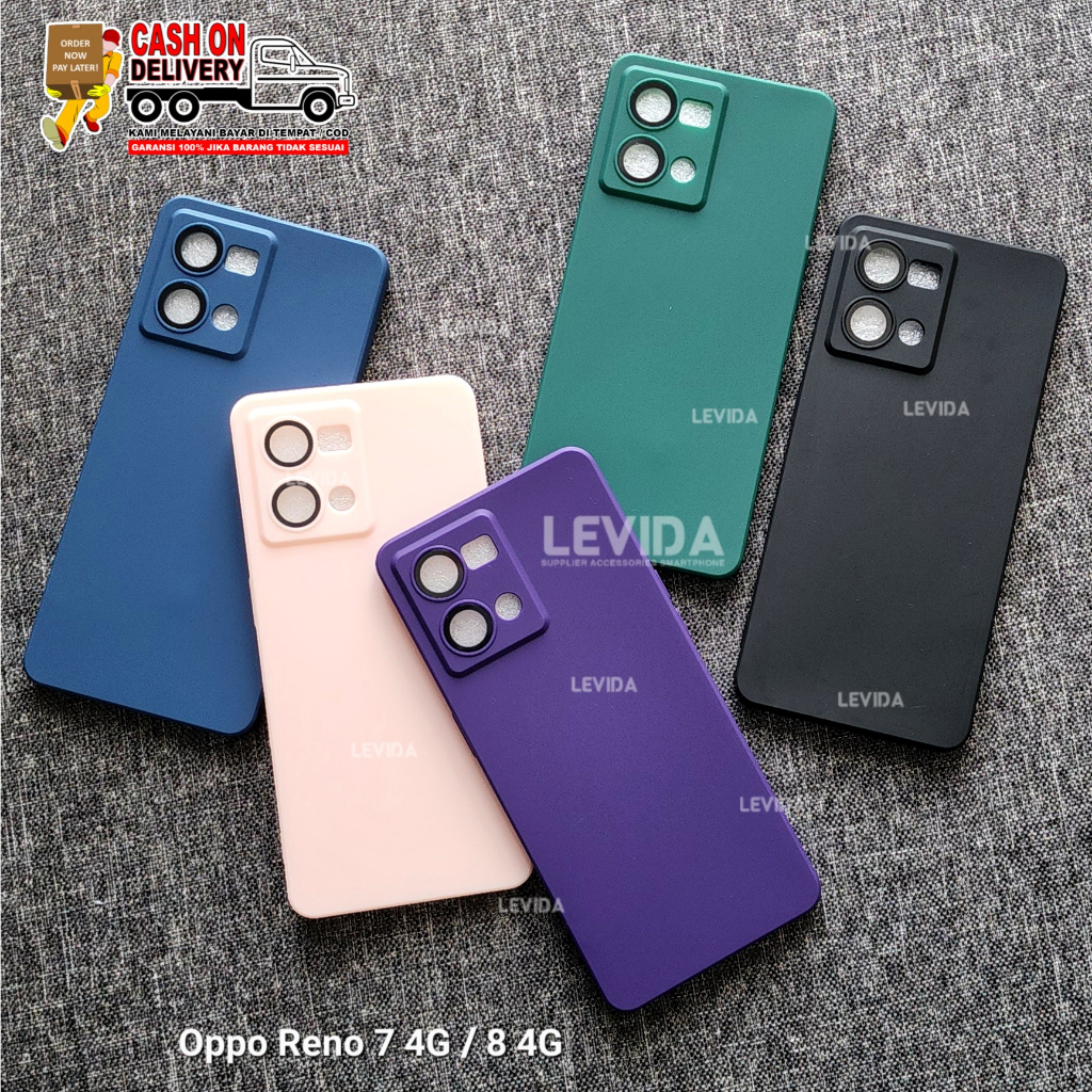 Oppo Reno 8 4g Oppo Reno 8 5g Oppo Reno 8z Softcase Macaron Lens Protect Kamera Square Case Oppo Ren