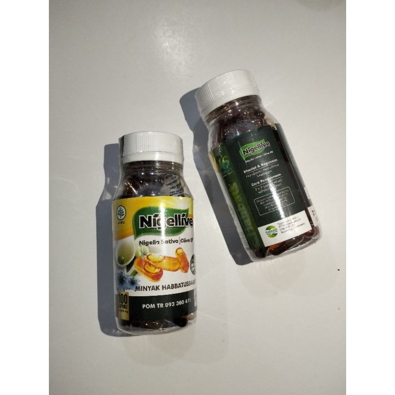 NIGELLIVE OLIVE OIL MINYAK HABBATUSSAUDA ORIGINAL 100%