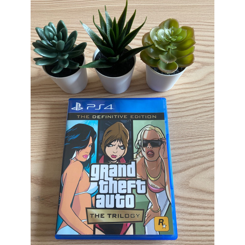 GTA Trilogy: The Definitive Edition PS4 (GTA 3 + GTA Vice City + GTA San Andreas)