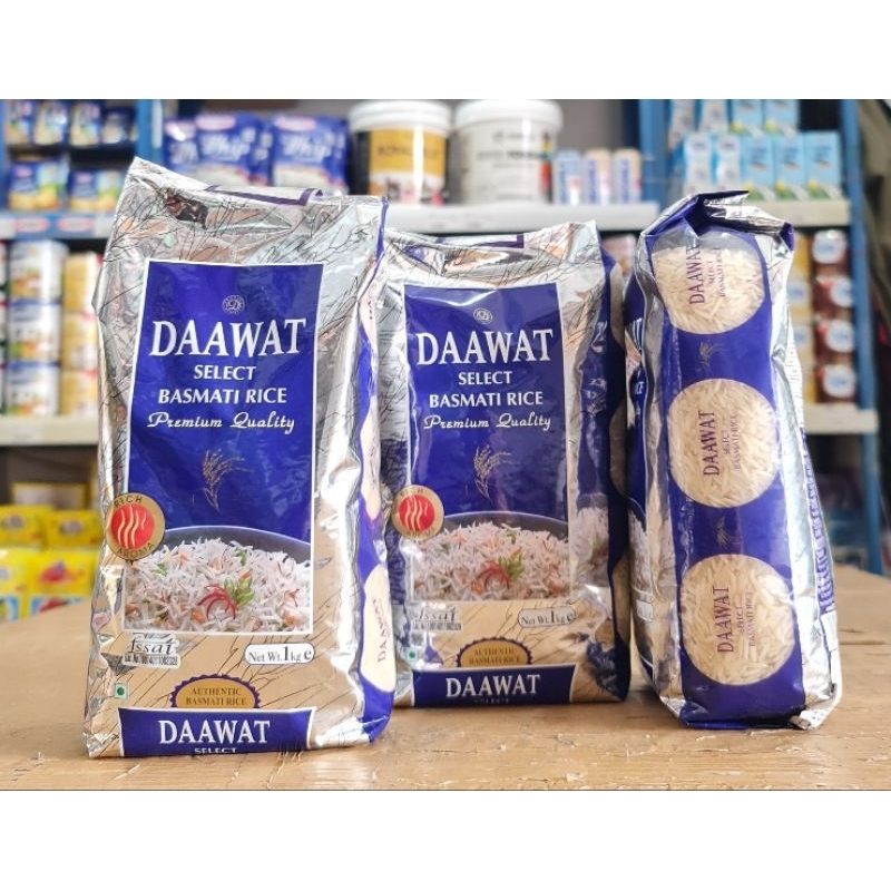 Daawat Basmati 1kg/Beras Basmati/Basmati Rice/Beras Nasi Briyani