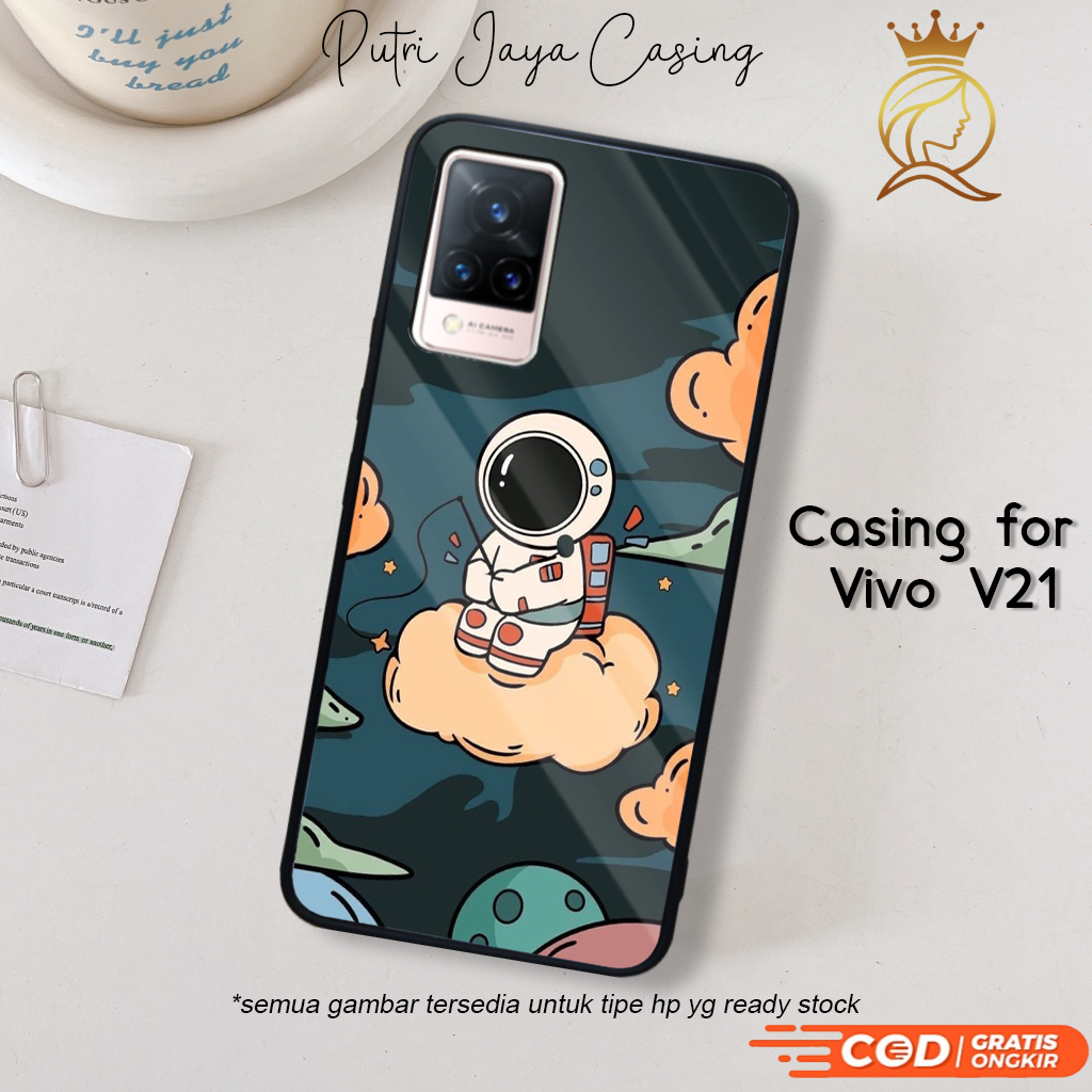 Case Vivo V21 Terbaru Astro Cute Casing Vivo V21 Hardcase Softcase Glossy Kesing Terlaris PutriCase
