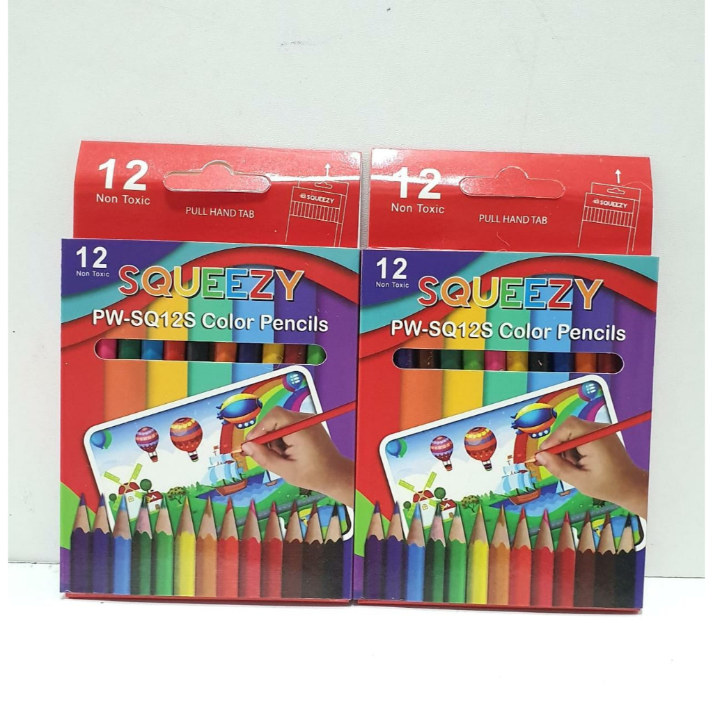 

Squeezy Pensil Warna 12 Pendek / Pensil Colour