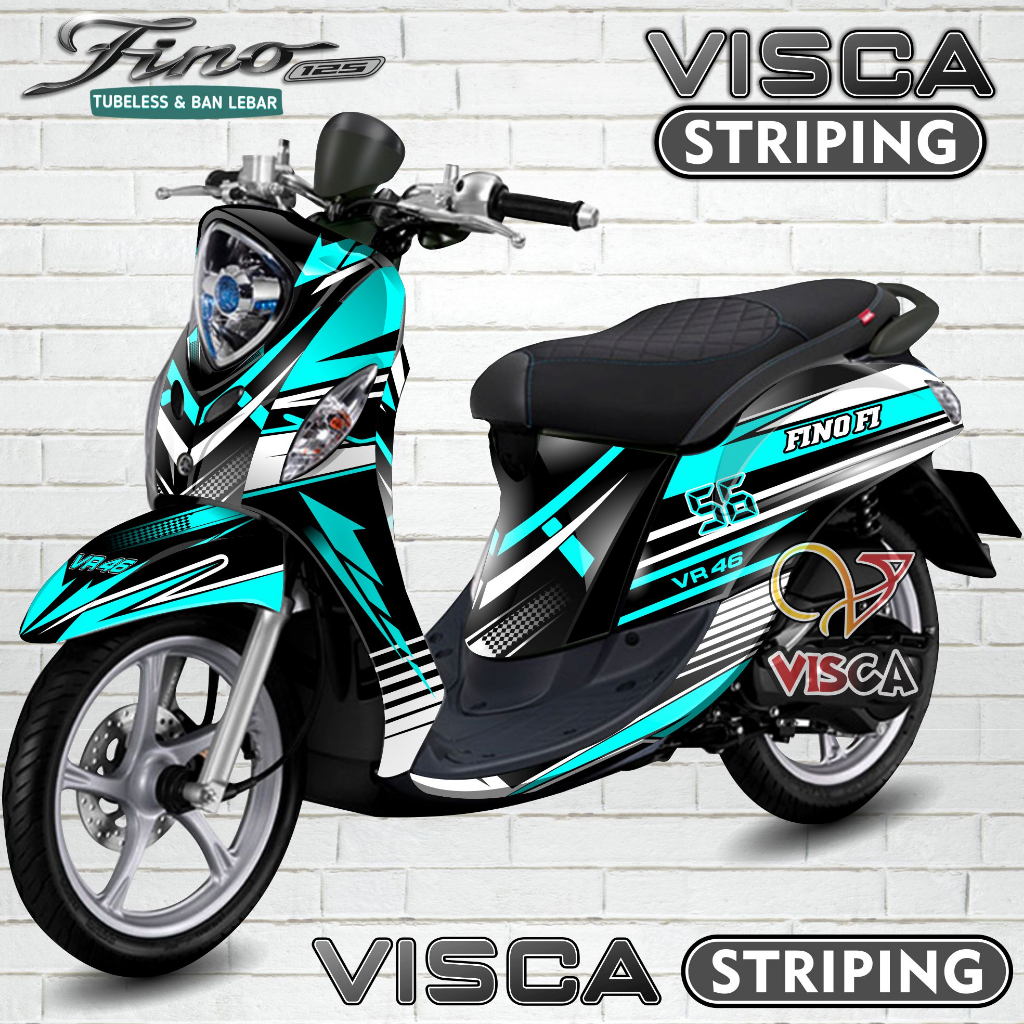 (PROMO SPECIAL) Decal Fino 125 Fullbody - Stiker Motor Fino 125 Full Body - Striping Fino 125 Full B