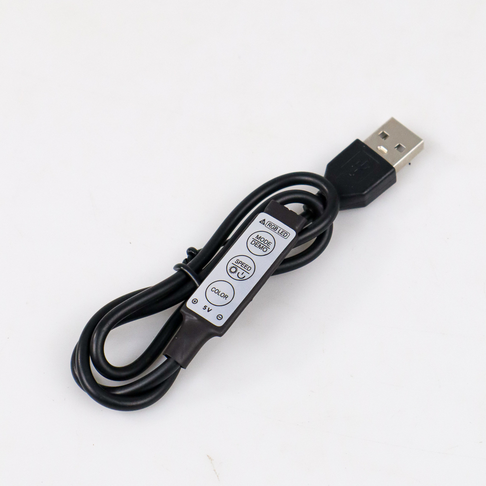 MALITAI Lampu LED Strip Flexible 5050 RGB IP67 with USB Controller 2 Meter - SMD2835 - WhiteOMLL2XWH