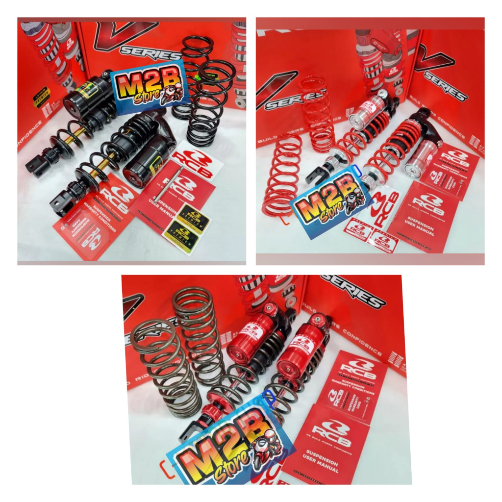 Shock tabung Atas Rcb V Vd series Original 305 mm New Nmax aerox 155