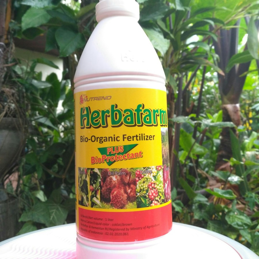 Pupuk Cair Bio Organik HERBAFARM 1 Liter