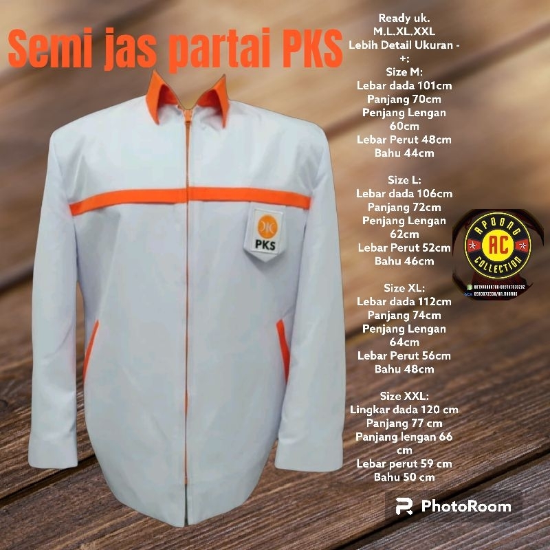 semi jas partai PKS