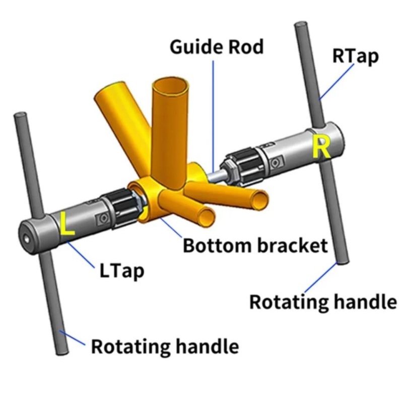 Bottom Bracket Tapping Tool Alat Tap BB Bottom Bracket Sepeda