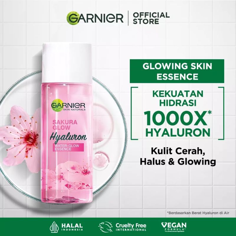 GARNIER SAKURA GLOW HYALURON WATER GLOW ESSENCE 100ML