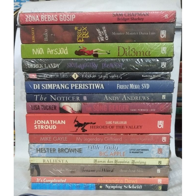 Novel Gramedia Original - Obral Murah 15-k