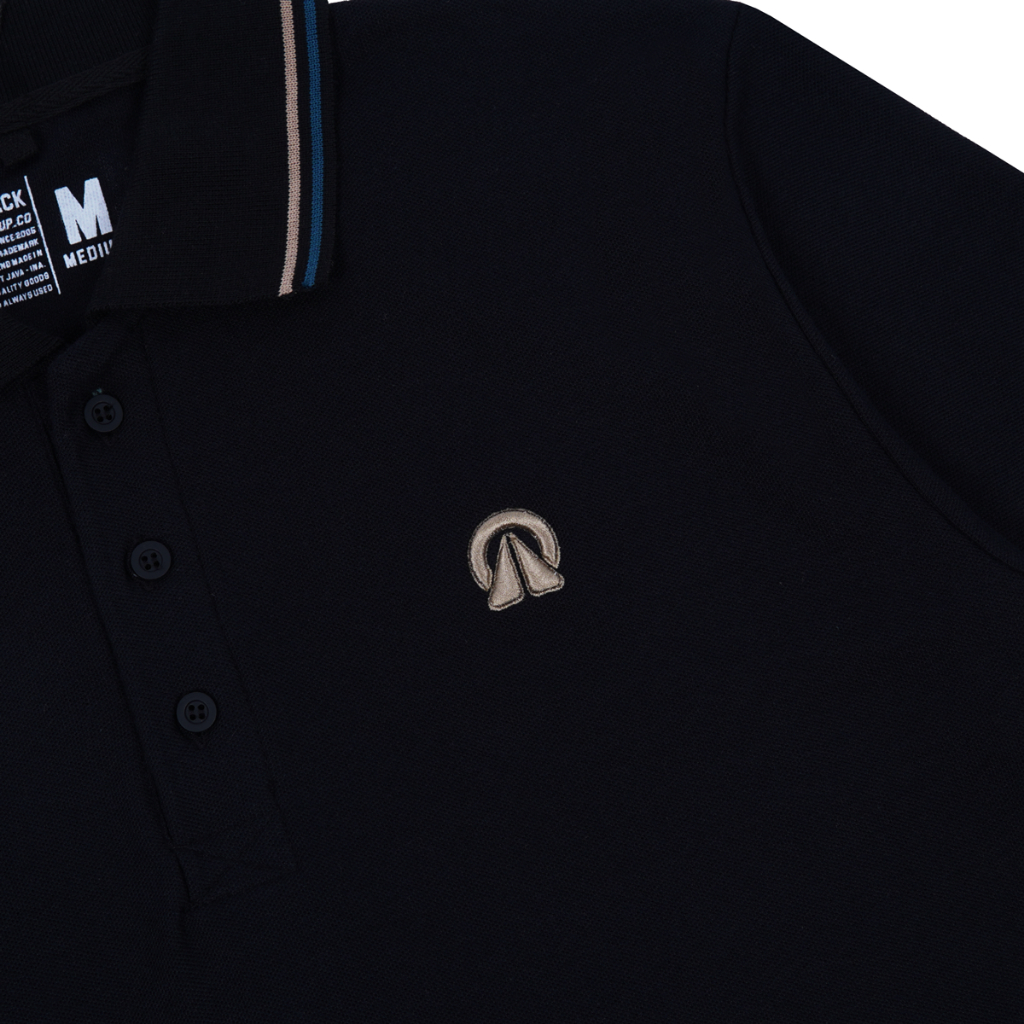 New Dobujack Polo Shirt Gecko Black