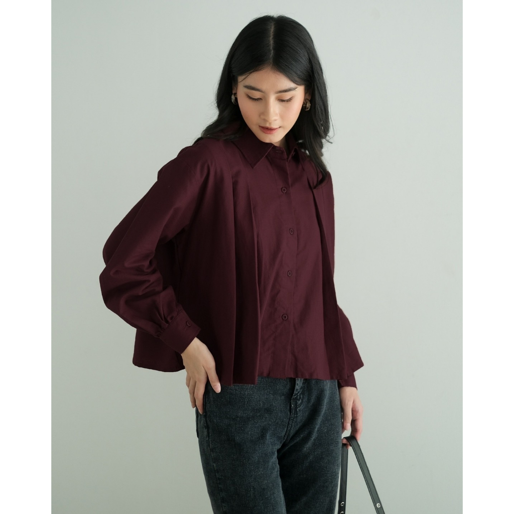 Myrubylicious BRIYANA SHIRT | KEMEJA | KEMEJA LENGAN PANJANG