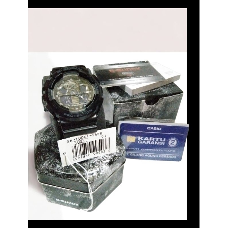 Casio G-Shock GA-100cf-1ADR