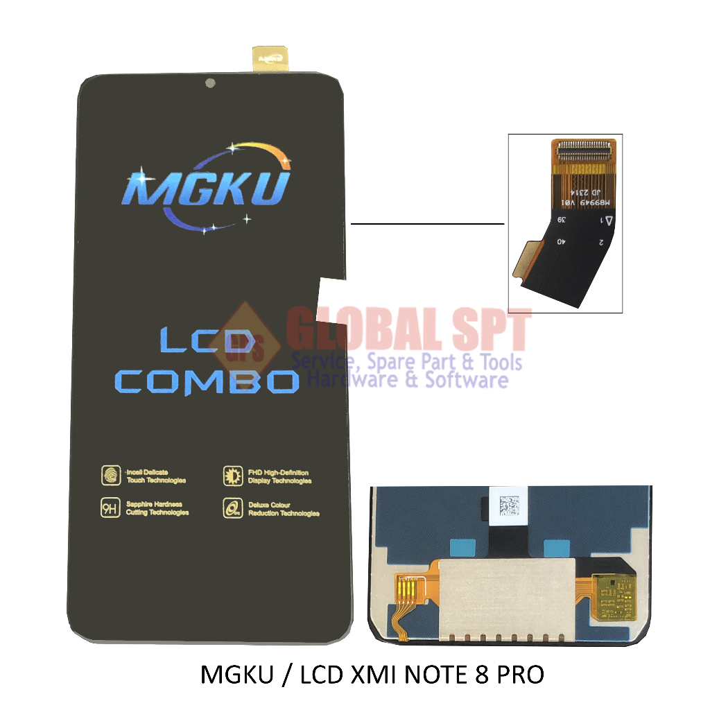 LCD TOUCHSCREEN XIAOMI NOTE 8 PRO / REDMINOTE 8PRO ORIGINAL