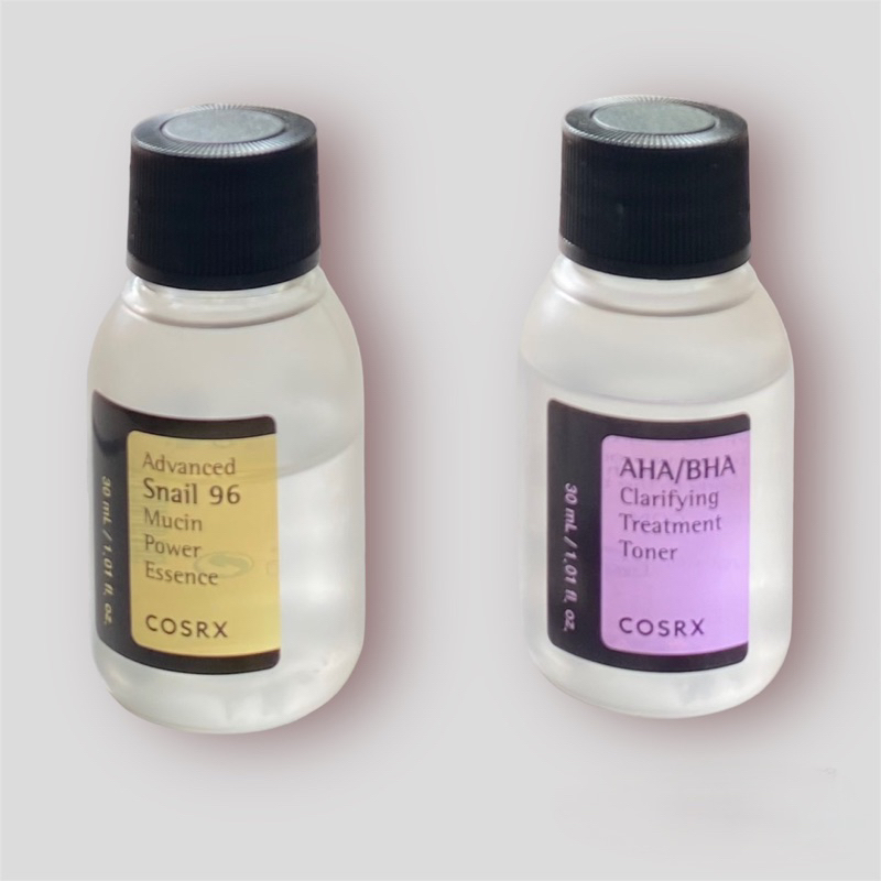 Preloved TravelKit Cosrx Toner AHA BHA & SNAIL MUCIN