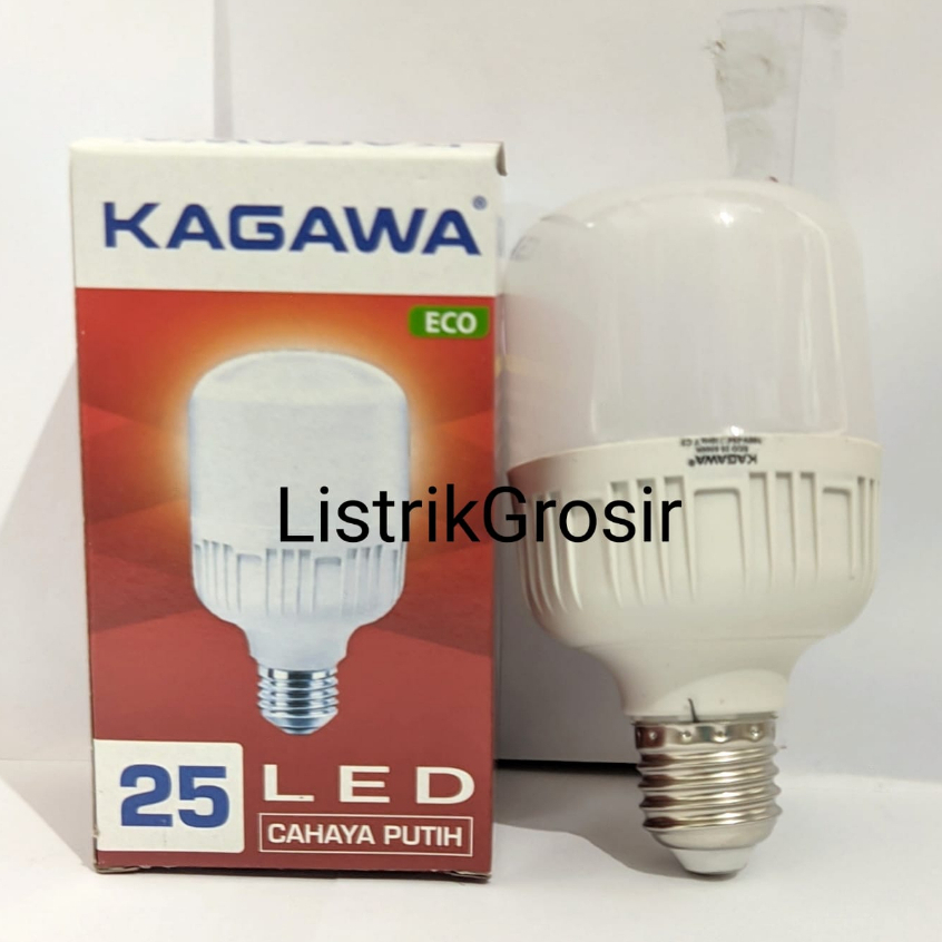 KAGAWA Lampu Led Kapsul Bohlam Tabung 25w 25 Watt By Tesla Orenchi