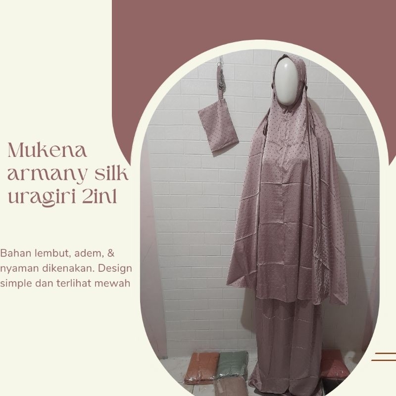 Mukena Armany Silk Uragiri