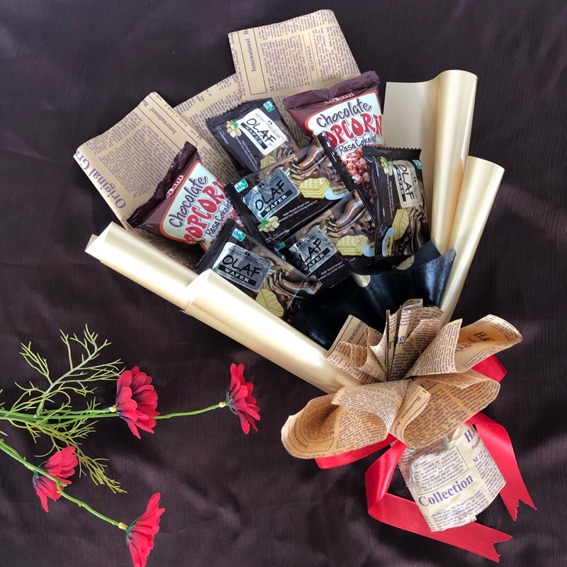 

READY SIAP KIRIM Buket Snack Murah Bouquet Wisuda Snack