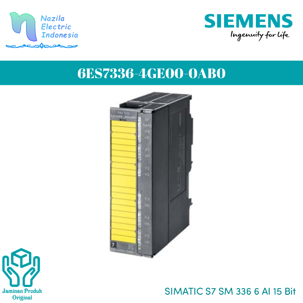 Siemens 6ES7 336 / 6ES7336-4GE00-0AB0 SIMATIC S7-300 Positioning Expansion Module FM 354 for Motion 
