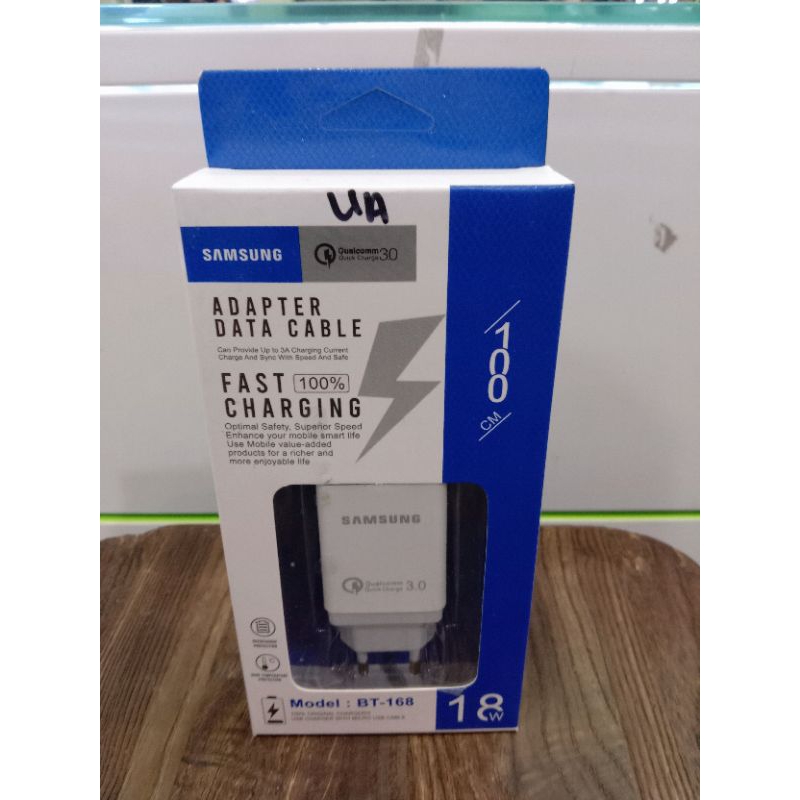 CHARGER SAMSUNG MICRO 18W BT-168 SUPPORT FAST CHARGING