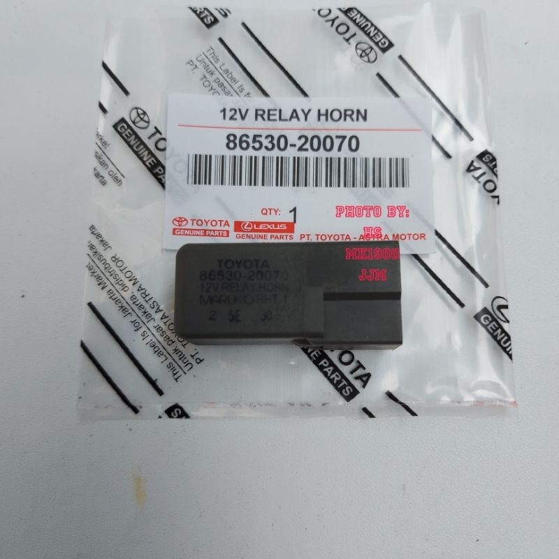 relay horn klakson fuse box kaki 3 TOYOTA SOLUNA tahun 2000 UP