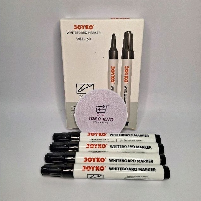 

Spidol Whiteboard Joyko WM-60 Hitam