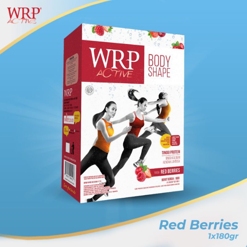 

WRP ACTIVE BODY SHAPE 180 gr Red Berries