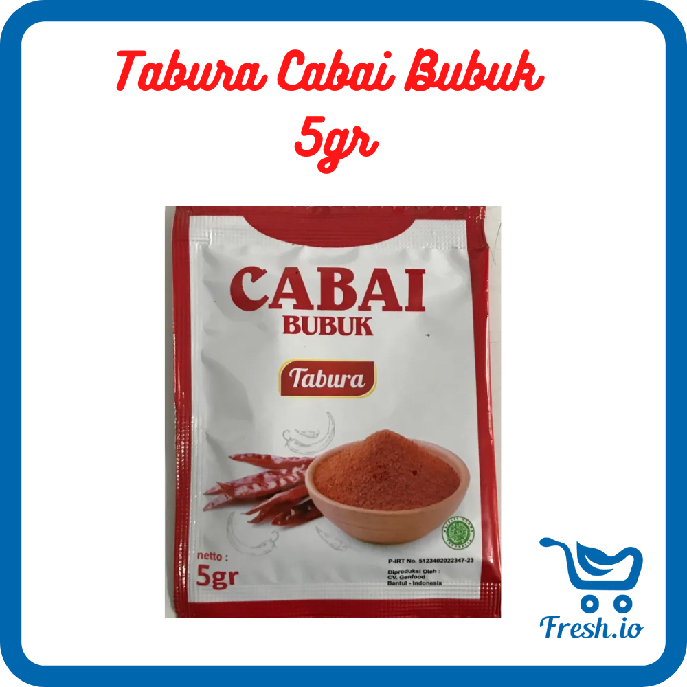 

Tabura Cabai Bubuk 5gr