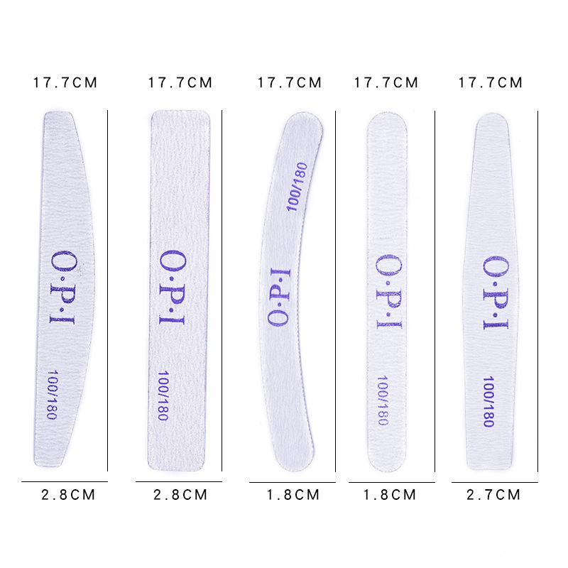 Pengasah Kuku 100/180 O.P.I Nail Grit Kikir Kuku Nail FIle Diamond Kikir / Nail Shaping