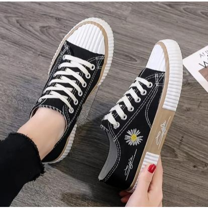 STORIES STOREE Sepatu Sneakers  Sepatu Kets Wanita Bahan  / Mest Shoe For Women Middle Top Marker Import Quality