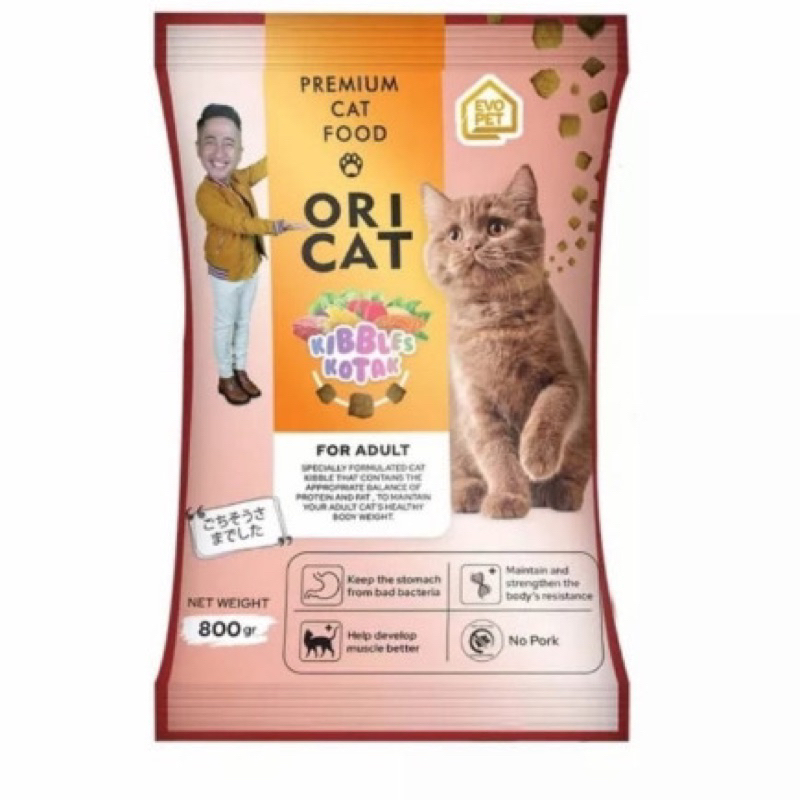 ORI CAT Makanan Kucing 800gr